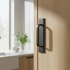 부착식 가구 서랍 손잡이 서랍장 싱크대 문고리 접착 무타공 무광 옷장 장롱 [AXK696], 실버