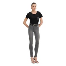 리우조 미드라이즈 스키니 팬츠