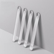 자동차 차량용 도어가드 문콕방지 사이드미러 범퍼 가드 패드 실리콘, 4개, 투명