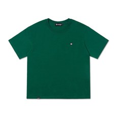 SLOTHFUL 小樹懶刺繡短T 舒適親膚 可愛刺繡 百搭短T, 深綠 (SPT34)