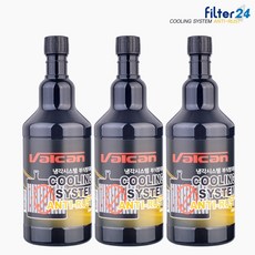 발칸 냉각시스템 라디에이터 녹/부식방지제 350ml /워터펌프등 산성화 스케일방지, 3개, 공용