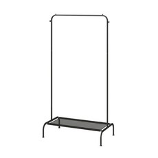 IKEA正版 BRUKSVARA 吊衣桿 簡易組裝 臥室收納 吊衣架, 白色 單件出不合併商品