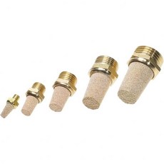 공압 머플러 10개 세트 배기 소음기 공기 황동 조절 가능 18인치 14인치 38인치 12인치 M5 SLL03, SLL-03