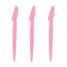 5/10/20pcsbrow 면도기 및 여성용 남성용 면도기 눈썹 헤어 트리머 보호 커버가 있는 안전한 면도, pink 3pcs Belt shell