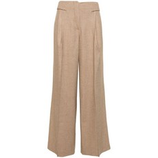 리메인 텍스처 와이드 팬츠