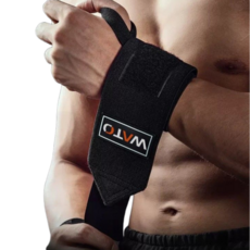 글레이셔 헬스용 손목보호대 엄지 손가락 미그럼 방지 스트랩 손목 아대, 2개