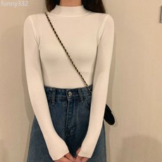 針織連衣裙女內搭甜辣風裙子修身毛衣打底緊身包臀裙ins