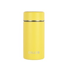 딜러 열심 비지니스 보온텀블러 MLH8945, 옐로우, 280ml