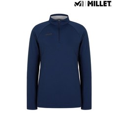 밀레 밀레 25SS 여성 봄여름 반집업티 LD 아스킨 긴팔 티셔츠_MXUST521I_US