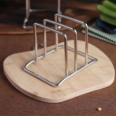 SOO.t 멀티 받침 냄비뚜껑거치대, 1개, 실버