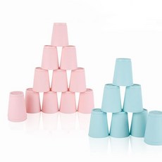 스텍스 Z 컵쌓기 스피드 파스텔 스텍컵 무지 국산 wed+1274Ei