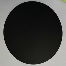 원형 마분지 미술 학교 종이 둥근 크래프트 공예, 블랙 29cm 20매, 1개