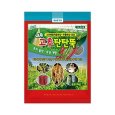 대유 고추탄탄뚝 1kg 고추배꼽 썩음현상 및 무름현상 경감 뿌리발근 활착 증진 토양개량 생리장해 영양제, 4개