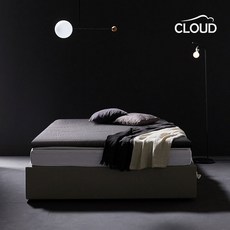 클라우드 플러스 천연라텍스 토퍼 매트리스 (클라우드 플러스 천연라텍스 토퍼 매트리스 7.5cm 슈퍼싱글, 차콜그레이