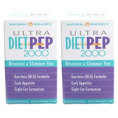 NATURAL BALANCE Ultra Diet Pep 2000素食膠囊, 60 件, 2個