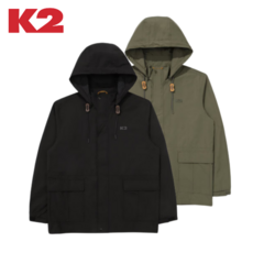 [백화점발송] k2 남성 바람막이 자켓 후드 탈부착 점퍼 봄 가을 간절기 등산 캠핑 트레킹 일상룩
