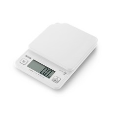 日本TANITA電子料理秤-超薄基本款(0.5克~1公斤)KJ-114-台灣公司貨, 白, KJ-114, 1kg
