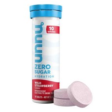 Nuun 補水電解質飲品 野草莓發泡錠 10入, 51g