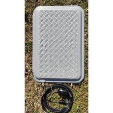 翔安FRP保溫板 兔貓狗專用-硬式加溫墊 （遠紅外線 防塵防水IP69k 可水洗 寵物保溫）, 1個, 30cm×45cm(灰色/附調溫器）, 灰色