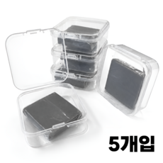 레아채 말랑 떡 지우개, 5개, 그레이