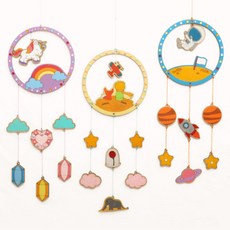 밤과꿈 나무 모빌 드림캐쳐 만들기, 부엉이