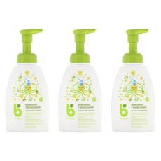 베이비가닉스 샴푸 + 바디 워시 올인원클렌저 캐머마일 버베나 향, 3개, 473ml