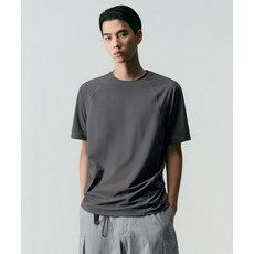 MUSINSA STANDARD [시티 레저] 스포티브 텍스처드 티셔츠 [그레이] 162947