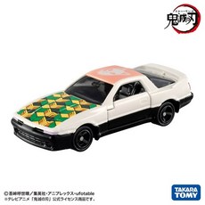 TOMICA 鬼滅之刃系列 錆兎, 白色,綠黃格,粉, 1個