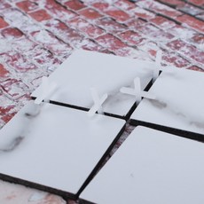 마켓헤라 십자 쿠사비 타일스페이스 2.5mm 100개입 타일간격 타일핀, 본 상품, 1개