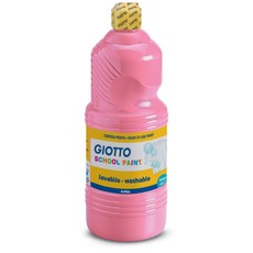 지오토 템페라 물감 핑크 (1000ml), 1L, 1개
