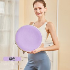 健腹輪六輪滑盤健身靜音六輪練腹肌劃盤健身運動器材家用神器, 紫羅蘭贈送同色跪墊一個