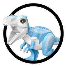 빅사이즈 공룡 티라노사우르스 3종 호환블록 브릭미니피규어 수집/장식/전시용 키덜트아이템, 1개