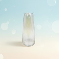 인테리어소품 투명 유리 꽃병 카페 인테리어, 1개