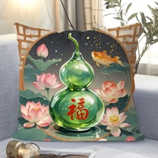 다용도 안락한 소파쿠션 양면 소파 쿠션 솜 포함 세탁가능 고탄력 다기능 안락쿠션 고탄력 다용도 쿠션 장기사용 가능 트렌디한 스타일, HUL-2, 40 x 40CM (솜포함 양면쿠션)