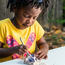 stem 과학교구 집중력 천연석 원석발굴 화석발굴키트 공룡시대