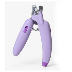 寵物LED指甲剪 寵物指甲剪 貓咪指甲剪 貓指甲剪 LED指甲剪 狗狗指甲剪 狗指甲剪 寵物磨甲, 香蕉款-紫-紫光, 1個