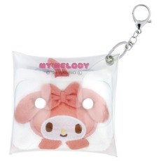 Sanrio 三麗鷗 寵物造型擦手巾組 附掛環 20 x 20cm, 1個, 1個