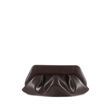 더모아레 에메라 플리츠 레더 숄더 백