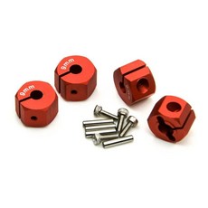 육각 휠 어댑터핀 나사 부품용, 1. Red 9mm, 1개