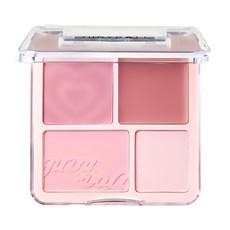 JUDYDOLL橘朵腮紅高光盤，多色腮紅盤，自然提亮膚色，持久顯色, 丁香芭蕾, 1個