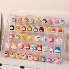 OWYGYU 展示用公仔收納展示櫃 5層 小型, 1個