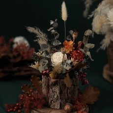 日暮里楓紅森林香氛擴香花禮（贈送5ml香氛油）, 橘紅