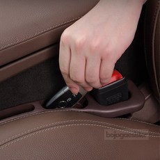 보조개자매 차량 시트틈새 수납함 사이드포켓, 블랙
