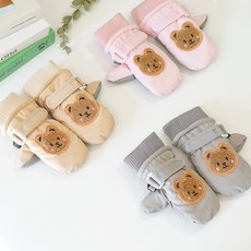 눈썰매장 스키장 어린이 유아동 방수 방한 겨울 기모 패딩 장갑