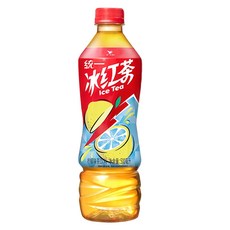 판다중국식품 통일 빙홍차, 4개, 500ml