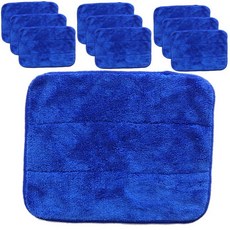 Hateumin 超細纖維46g廚房抹布 藍色 10條, 1個