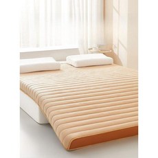 돌침대용 두께 패드 싱글 매트리스 토퍼 흙침대 돌침대 메모리폼, 16. 칠보화이트/두께13cm