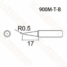 祥昌電子 HAKKO 900M 系列烙鐵頭 銲槍頭 焊槍頭, 1個, 900M-T-B