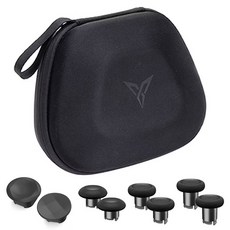 FLYDIGI 飛智 八爪魚5 精英配件包套裝 遊戲手把收納包 多段高度搖桿 精準十字鍵, 手柄包-黑, 1個, 手柄包-黑