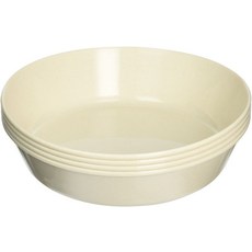 캡틴 스태그 BBQ용 깊은 접시 상산 마치 항균 심형 플레이트 20cm 4매 MP-103, 1개